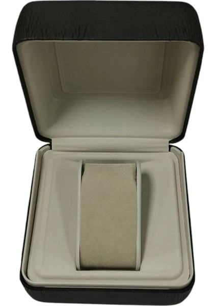 Saat Kutusu Lüx Metal Deri Kaplama