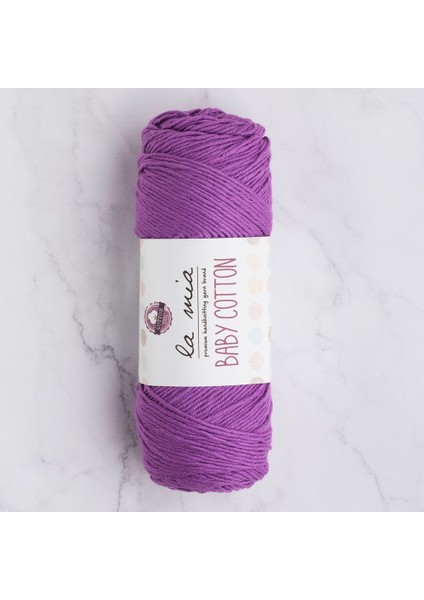 Baby Cotton Mor El Örgü Ipi - L039 - 33642