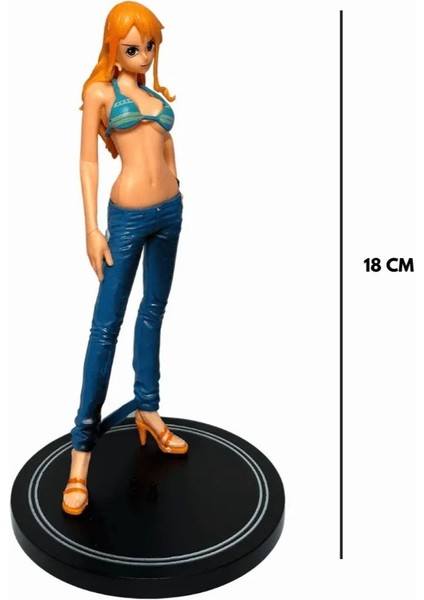 One Piece Nami Figürü – 17 cm Lady Anime Aksiyon ve Koleksiyonluk Model fırsatları