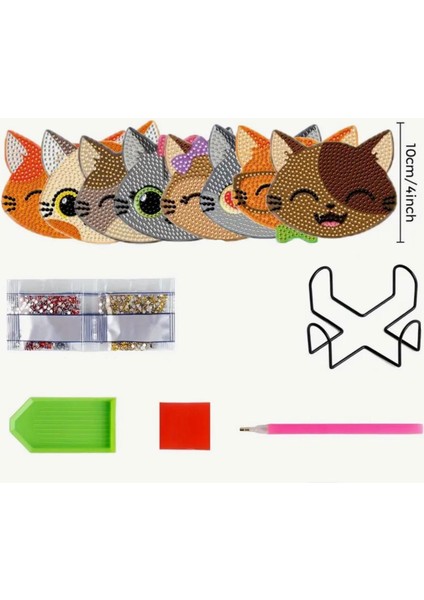 Elmas Boyama Bardak Altlığı Seti Yetişkinler ve Çocuklar Için Eğlenceli Eğitici Elmas Boyama Seti fiyatları