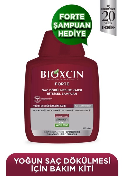 Bioxcin Forte Saç Bakım Kiti Yoğun fiyatları