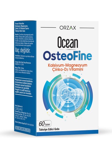 Asfstore Oceann Osteofinee 60 Tablet