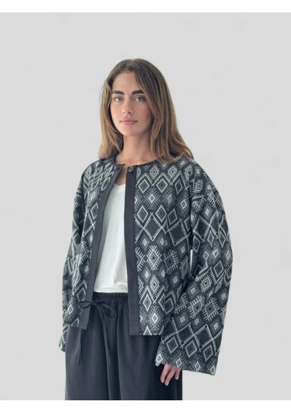 Panço Hafif Ceket Kadın Antrasit