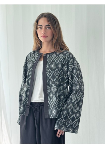 Panço Hafif Ceket Kadın Antrasit modelleri