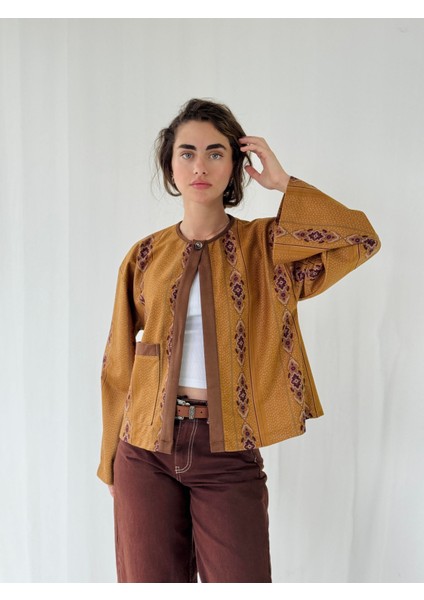 Panço Hafif Ceket Kadın Camel fiyatları