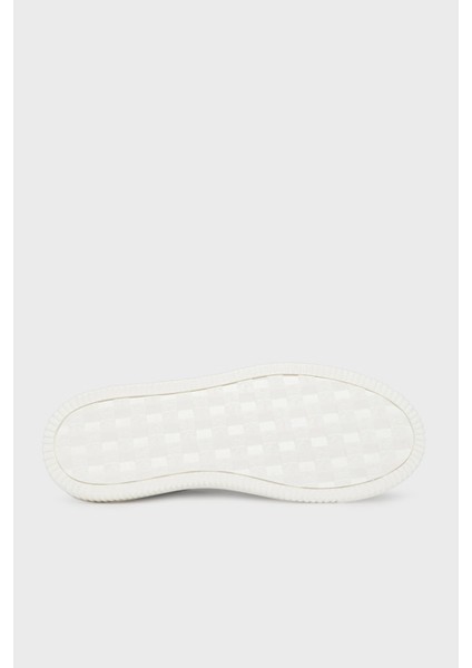 Logolu Deri Sneaker Ayakkabı YM0YM013170GJ Erkek Ayakkabı YM0YM01317 0gj