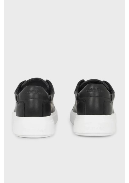 Deri Logolu Kalın Taban Sneaker Ayakkabı HM0HM01016BEH Erkek Ayakkabı HM0HM01016 Beh