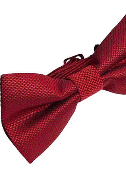 5'li Paket Armürlü Lacivert-Siyah-Kırmızı Erkek Papyon fırsatları