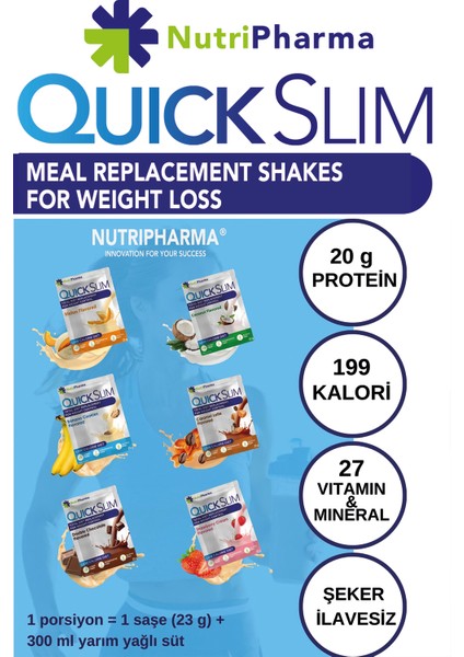 Bariatrik Protein Tozu Mix, Whey Proteinli Öğün Yerine Geçen Shake, 60 Saşe, Karışık Aromalı fiyatları