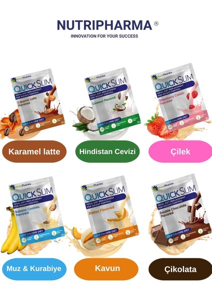 Bariatrik Protein Tozu Mix, Whey Proteinli Öğün Yerine Geçen Shake, 60 Saşe, Karışık Aromalı modelleri