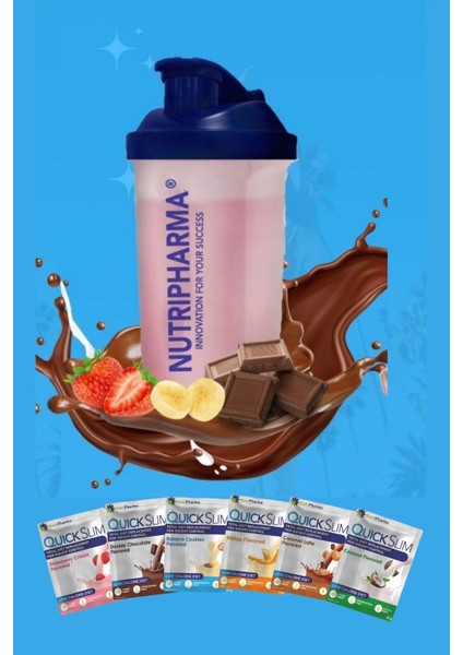 Bariatrik Protein Tozu Mix, Whey Proteinli Öğün Yerine Geçen Shake, 60 Saşe, Karışık Aromalı indirimleri