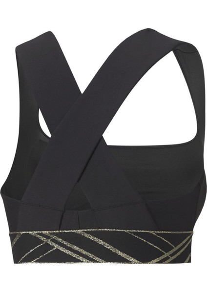 Mid Impact Deco Glam Bra Black-Deco modelleri