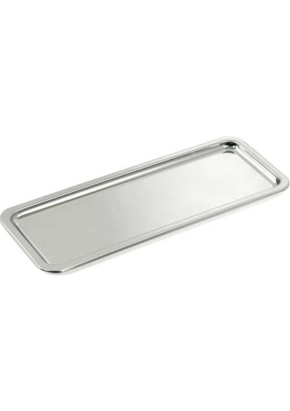 Çelik Pastane Servis Tepsisi No:1 33CM x 13CM