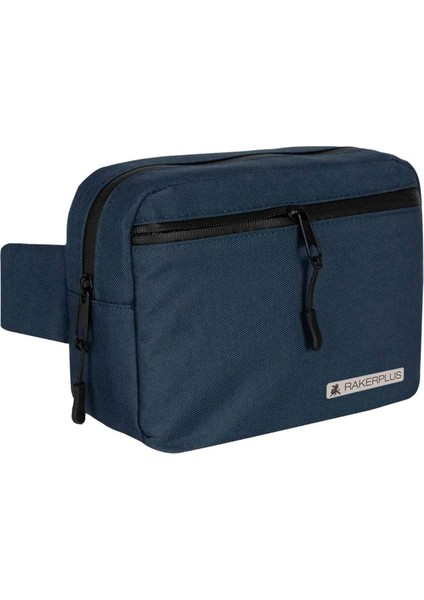 Lacivert Unisex Minimal 21X15X5 cm Bel ve Göğüs Çantası