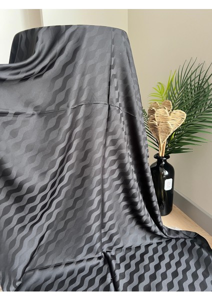 Vavscarfs Su Yolu Pamuk Jakar Şal Siyah fiyatları