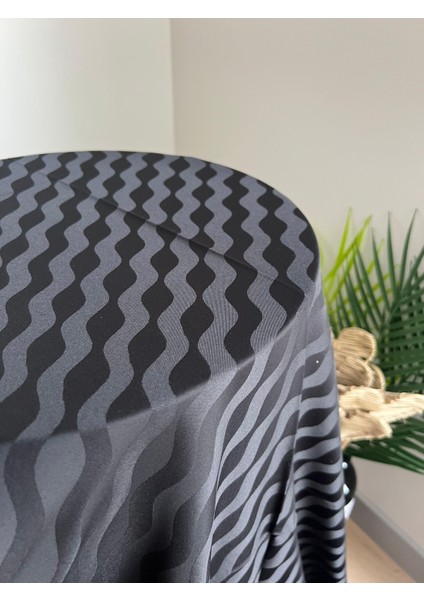 Vavscarfs Su Yolu Pamuk Jakar Şal Siyah modelleri