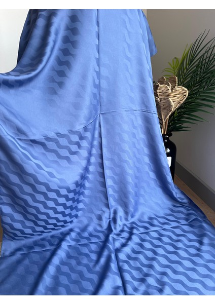 Vavscarfs Su Yolu Pamuk Jakar Şal Indigo fiyatları