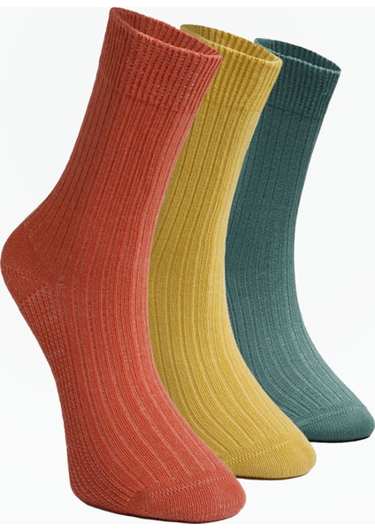 3'lü Çok Renkli Organik Pamuk Soket Çorap– Unisex, Yumuşak ve Nefes Alabilir, Sıkmayan, Ter Emici, Hassas Ciltler Için Gün Boyu Konfor fiyatları