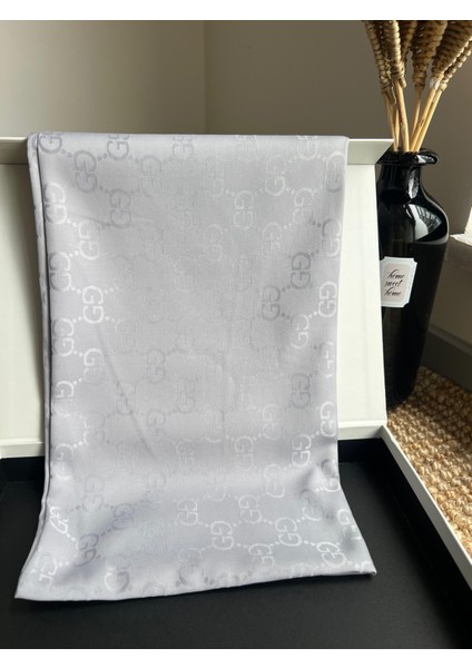 Vavscarfs G Desen Jakar Eşarp Gri
