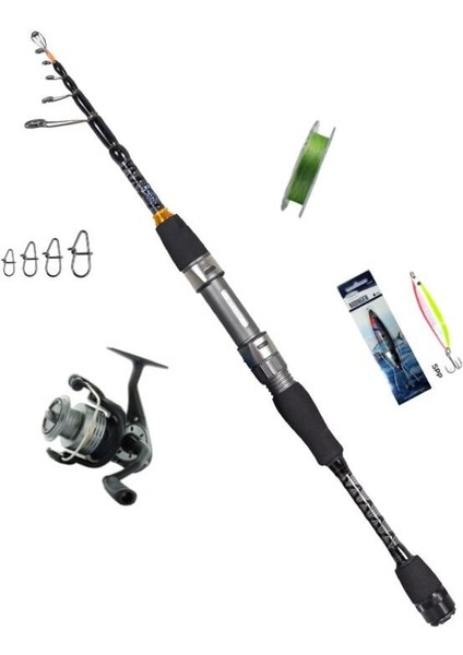 Ryuji Rock Fish 270CM Okuma Revenger 40 Spin Seti