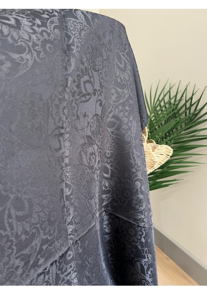 Vavscarfs Sarmaşık Etnik Desen Pamuk Jakar Şal Siyah modelleri