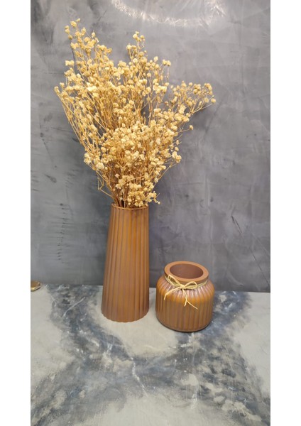 Iskandinav Çizgili 2' Li Dekoratif Vazo Takımı fırsatları