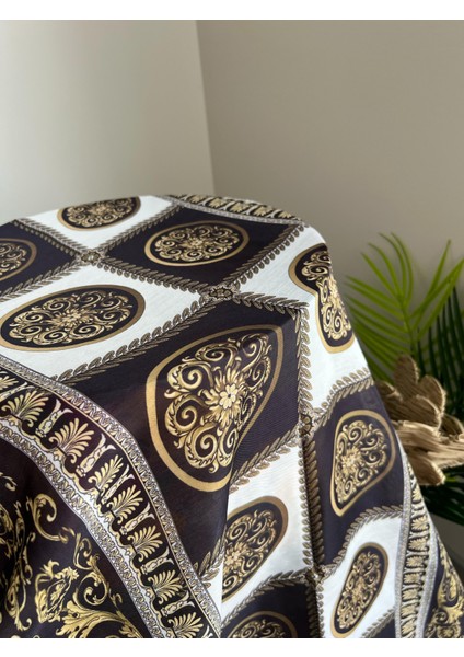 Vavscarfs Versa Desen Pamuk Ipek Şal Antrasit-Siyah fiyatları