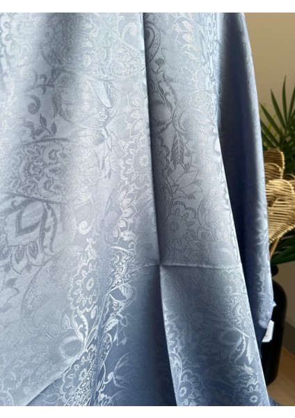 Vavscarfs Sarmaşık Etnik Desen Pamuk Jakar Şal Koyu Gri fırsatları