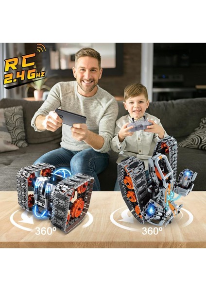 5'i 1 Arada Technic Uzaktan Kumandalı Inşaat Oyuncağı fırsatları