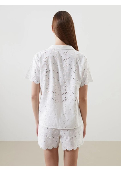 Lcw Dream Kendinden Desenli Kadın Şortlu Pijama Takımı (S5) fırsatları