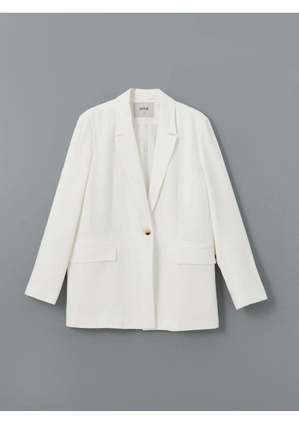 Xsıde Keten Karışımlı Kadın Blazer Ceket (S5) indirimleri