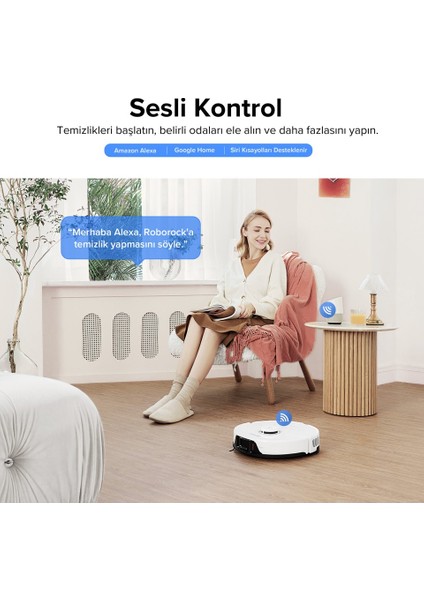 Tek Tuşla Tertemiz Ev! Yüksek Emiş Gücü, Otomatik Paspas ve Halı Tanıma Sistemli Robot Süpürge + Yedek Fırça Filtre Mop Seti