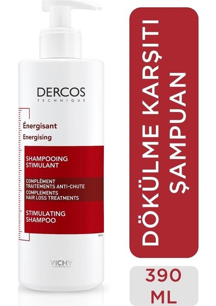Vichy Dercos Energisant Şampuan 400 ml