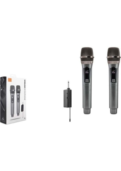 HDX2791B Beyaz Kablosuz (Wıreless) 2li Mikrofon