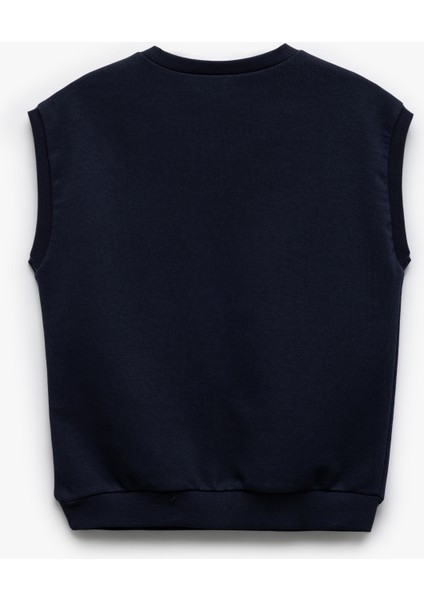 V Yaka Basic Kolsuz Sweatshirt fiyatları