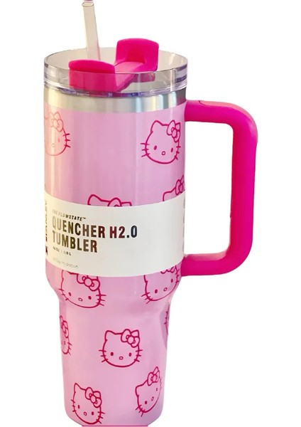 Quencher Pipetli Termos 1,18 L Hello Kitty