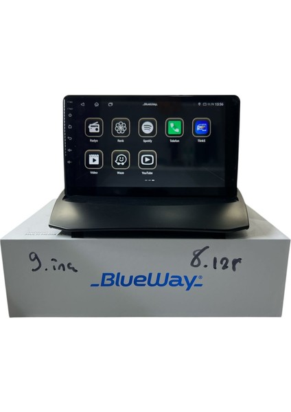 Ford Fiesta 2009-2012 Blueway 8-128 Tam Profesyonel Oem Multimedia fırsatları