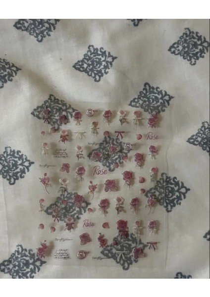 Kurutulmuş Gül Etiketi - Düz 1 Adet Vintage Kuru Gül Düz Etiket indirimleri