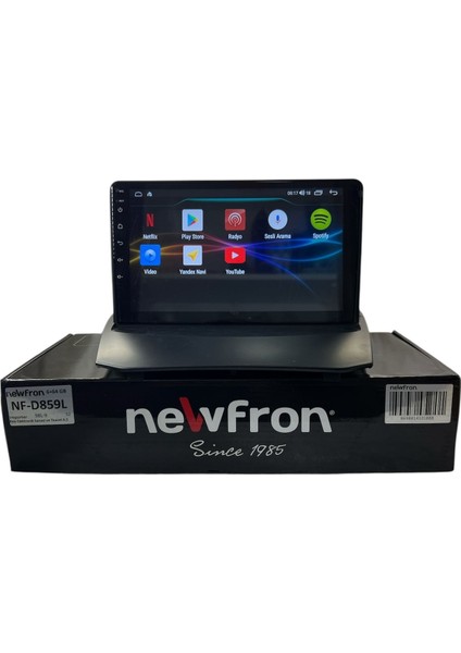 Ford Fiesta 2009-2012 Newfron 6-64 Tam Profesyonel Oem Multimedia fırsatları