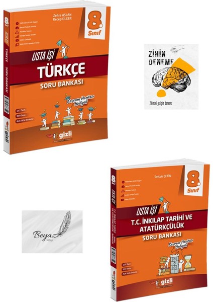Gizli 8.sınıf Usta Işi Türkçe Inkılap Tarihi ve Atatürçülük Soru Bankası Zihin Deneme