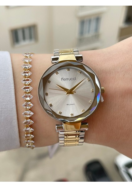 Kesme Camlı 2 Yıl Garantili Kadın Kol Saati ve Bileklik modelleri