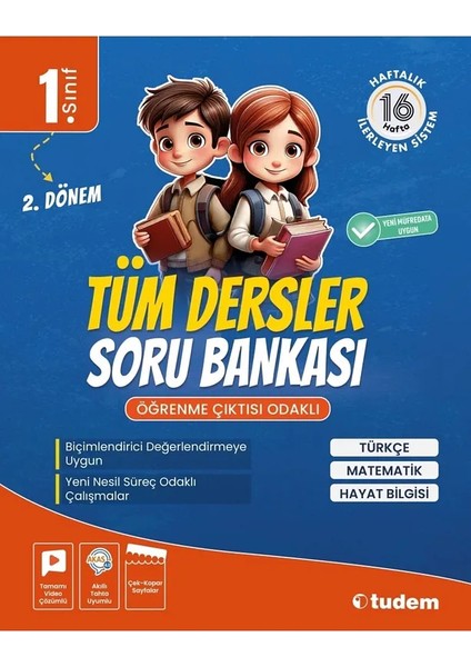 Tudem Tüm Dersler 1 Soru Bankası (2.dönem)