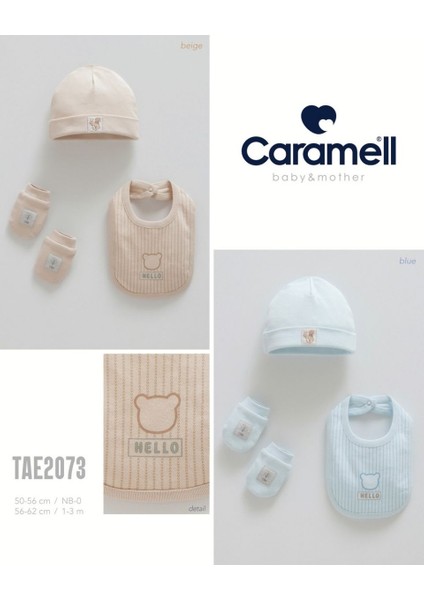My Baby Kumsal 4lü Takım Aksesuar Eldiven Önlük Bere Hello Forest 2073
