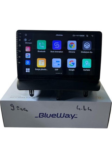 Ford Courier 2013-2024 Blueway 4-64 Profesyonel Oem Multimedia indirimleri