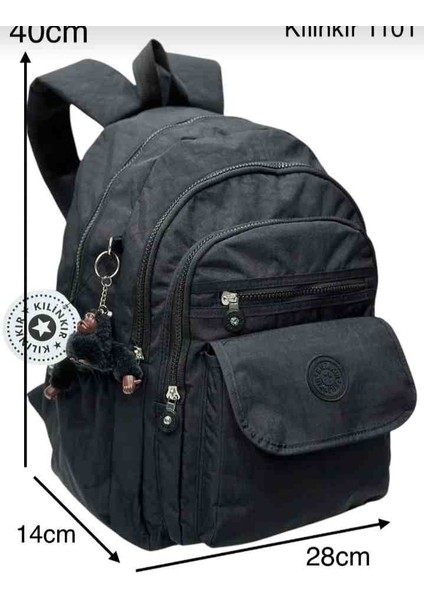 Eflanmadan Çok Bölmeli Klinker Kumaştan Okul Seyahat ve Sırt Çantası modelleri