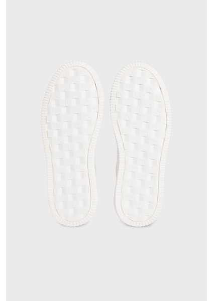 Logolu Deri Sneaker Ayakkabı YM0YM013170LD Erkek Ayakkabı YM0YM01317 0ld
