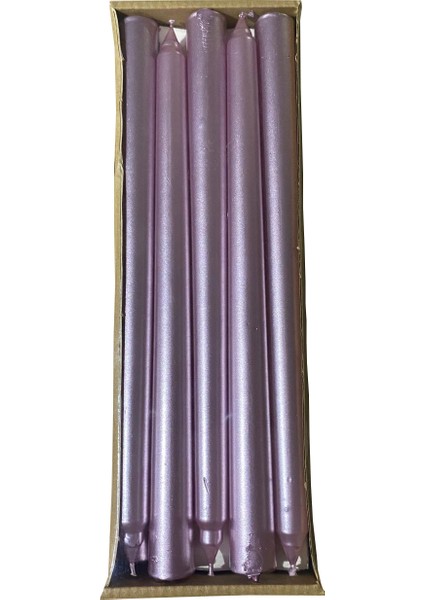 K.l.b.k. 10'lu Şamdan Mum Pembe modelleri