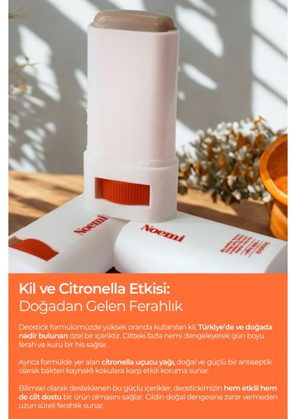Doğal DeoStick / Roll On Nemlendirici Etkili indirimleri