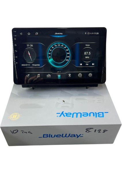 Ford Focus 5 Blueway 8-128 Tam Profesyonel Oem Multimedia