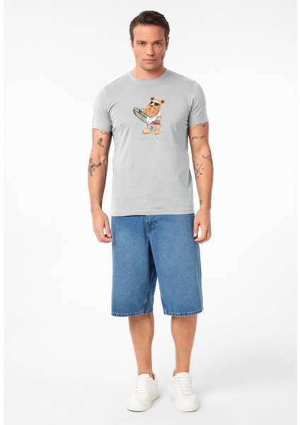 Francisco Erkek Regular Fit Köpek Baskılı T-Shirt fiyatları